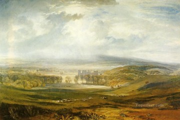  castle painting - Raby Castle the Seat of the Earl of Darlington landscape Turner